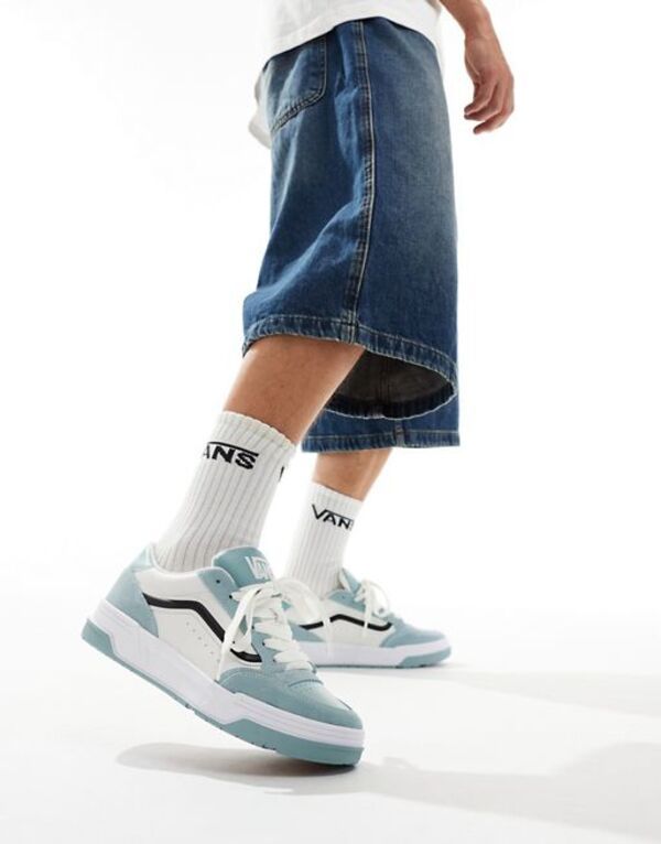 バンズ メンズ シューズ スニーカー Vans Hylane sneakers in light blue and LIGHT BLUE ブルー