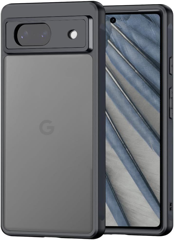 Pixel 7a ケース ZXZone 半透明 耐衝撃 ブラック - メルカリ