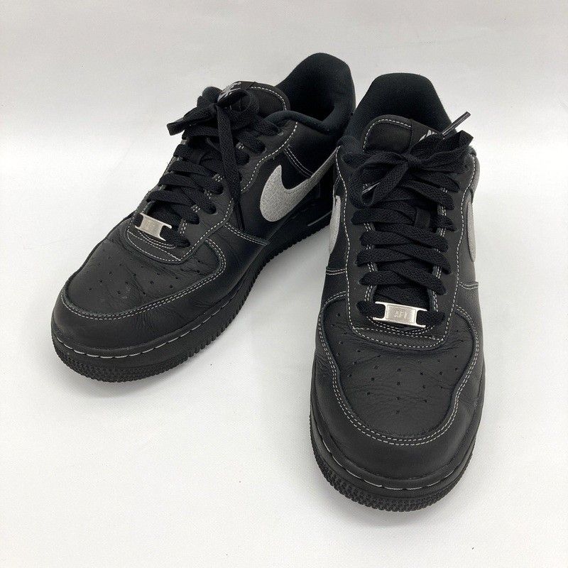 NIKE ナイキ AIR FORCE 1 07 LV8 HQ2037-006 スニーカー ローカット 26.5cm シューズ ストリート メンズ ブラック 靴 ★277