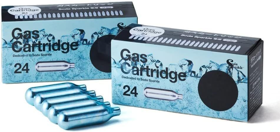 SodaSparkle ソーダスパークル ガスカートリッジ 75本セット（3箱＋おまけ3本）e e41a87c6