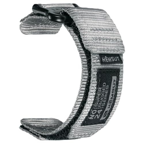 20mmナイロン時計替えバンド Garmin Vivoactive 3/5/6,Vivomove HR,Approach S40/S42/S44/S50 対応 ガーミンウォッチクイックリリース交換ベルトe