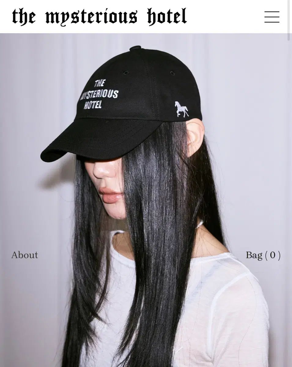 THE MYSTERIOUS HOTEL ザ ミステリアス ホテル HORSE BALL CAP