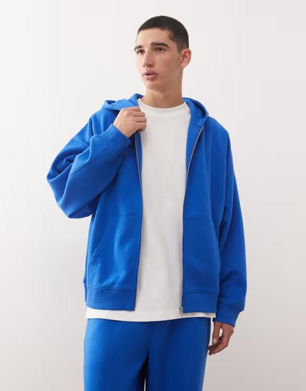 コルージョン メンズ アウター パーカー・スウェット COLLUSION Zip up hoodie NAVY ネイビー