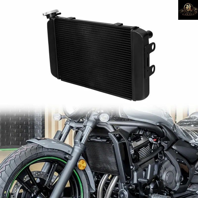 オートバイ用ラジエータークーラー冷却システム カワサキ バルカンS 650 EN650 2015-2024