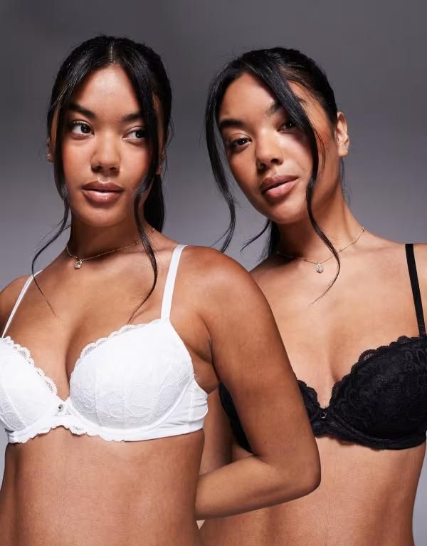 アンサマーズ レディース アンダーウェア ブラジャー レース Ann Summers 2 pack Sexy Lace plunge bras and Multi マルチカラー