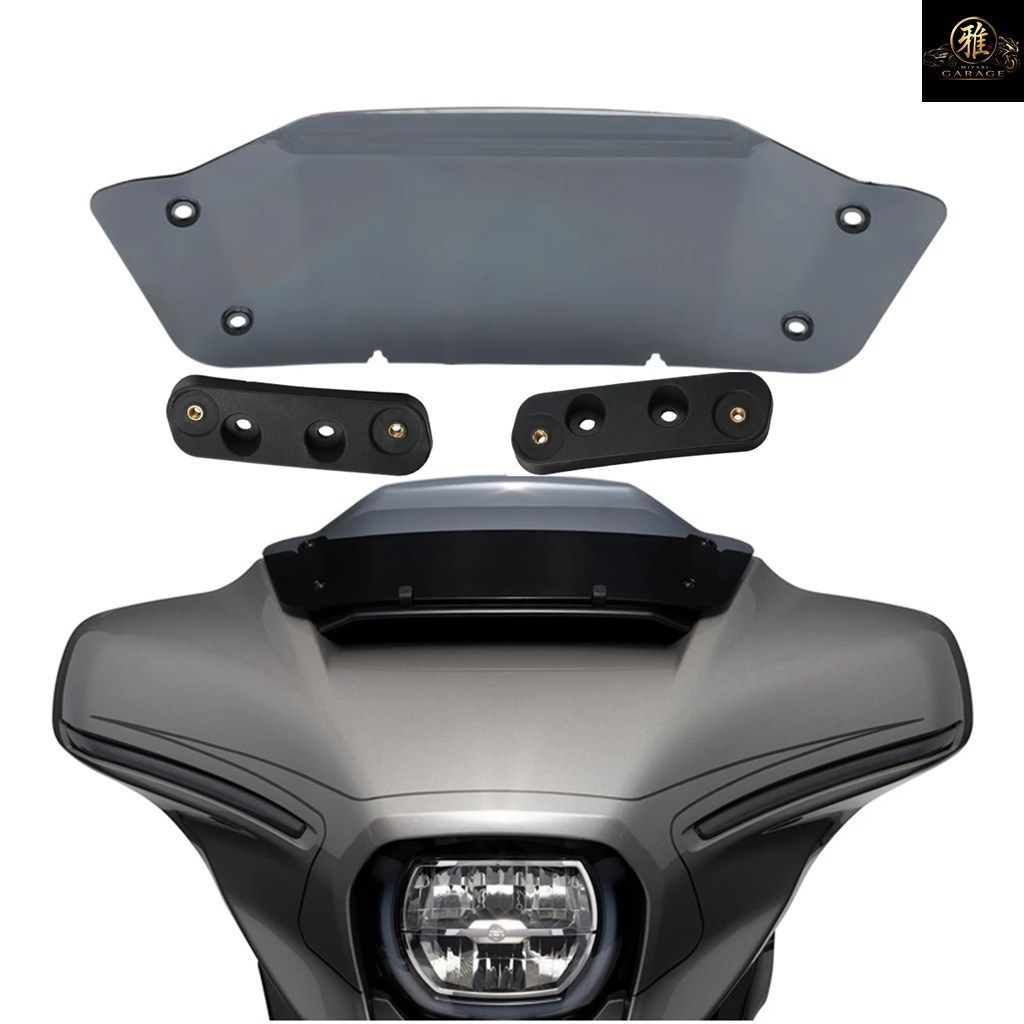 オートバイ用ウインドスクリーン/ウインドシールドライザーブラケット ハーレー CVO ストリートグライド FLHXSE 2023-2024 FLHX 2024