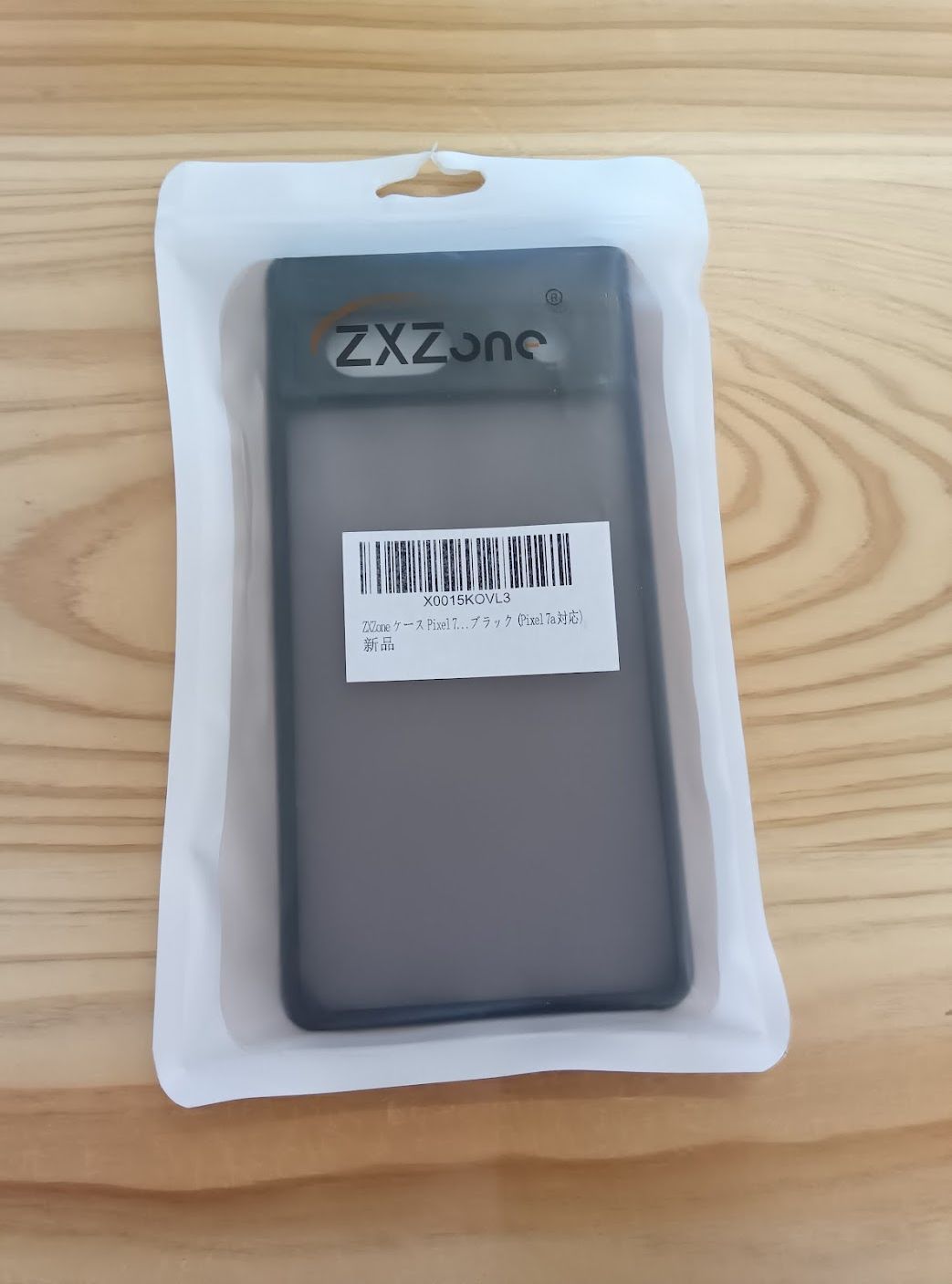 Pixel 7a ケース ZXZone 半透明 耐衝撃 ブラック - メルカリ