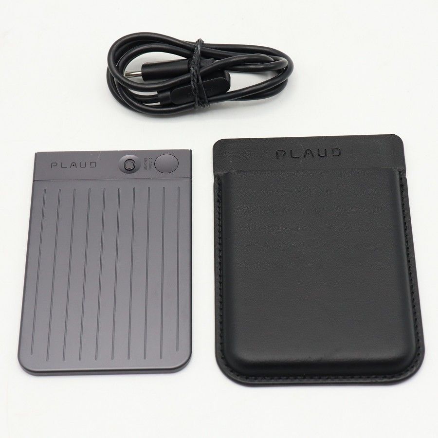 【美品】PLAUD NOTE PLD-64G-BL-JP ブラック 64GB AIボイスレコーダー プラウド ノート 本体