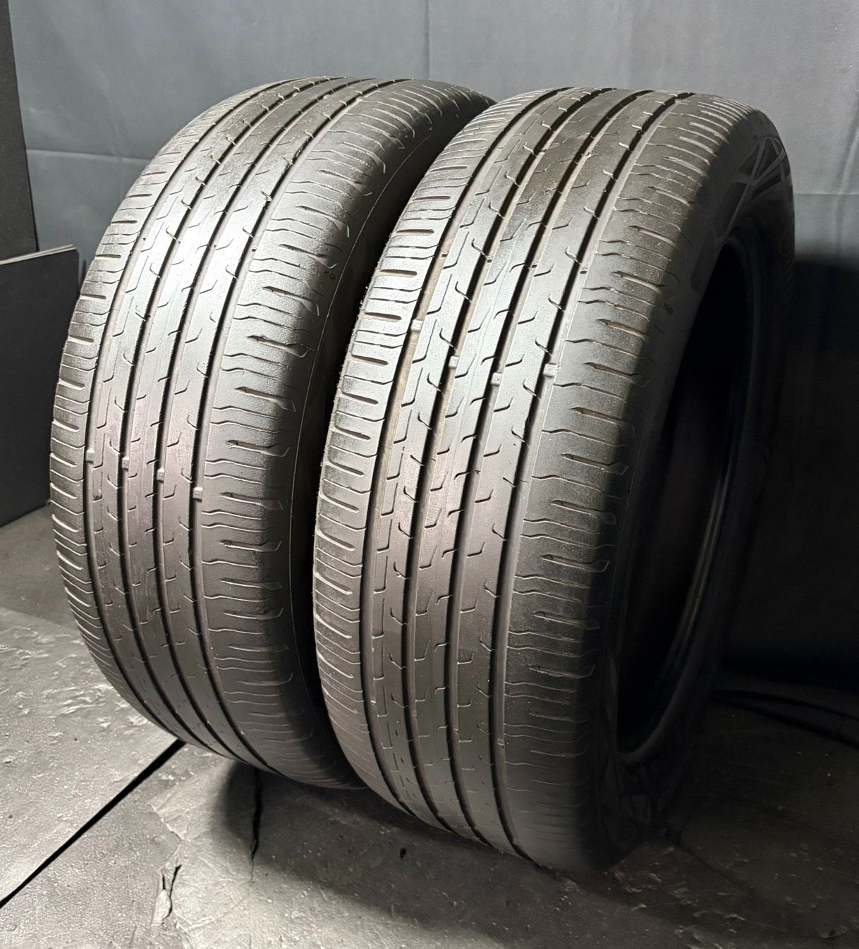2021年製 約7～7.5分山 コンチネンタル　Continental エココンタクト　EcoContact 6 235/55R18 2本 h_2221