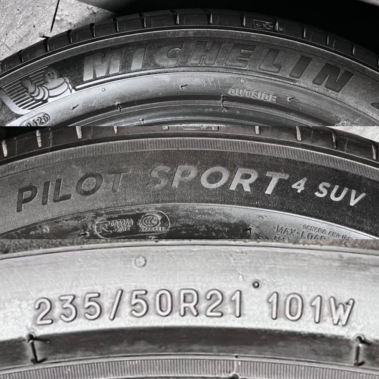 2025/2023年製 約7～7.3分山 ミシュラン MICHELIN パイロットスポーツ 