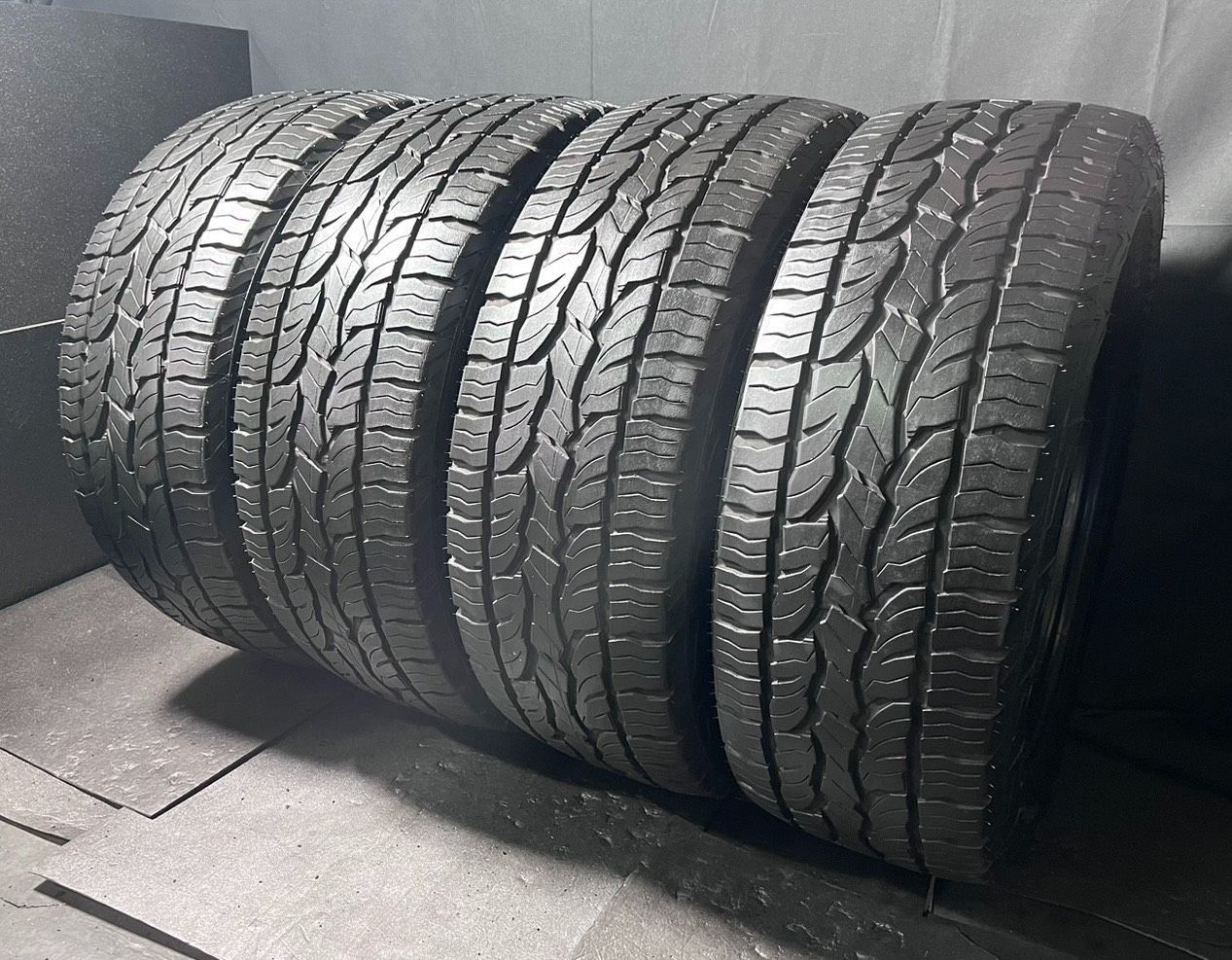 2023年製 約6.3～7.1mm ダンロップ　DUNLOP グラントレック　GRANDTREK AT5 265/55R19 4本 h_2237