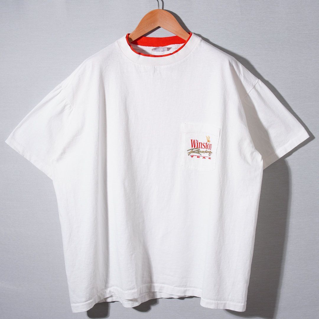 90s USA製 ヴィンテージ Tシャツ XL ホワイト レッド 1992年製