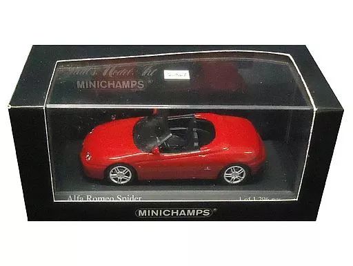 ミニカー Alfa Romeo Spider 1/43 Racing43elite 中古】ミニカー 1/43 Alfa Romeo Spider 2004(レッド) [400120332