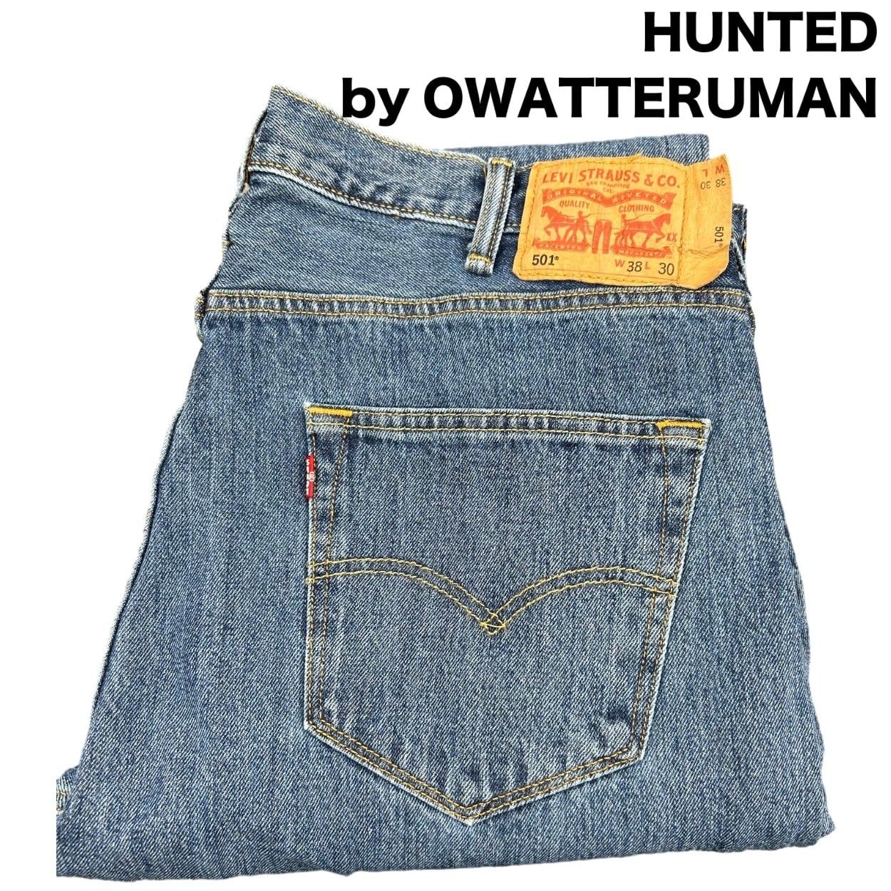 古着 【00s～ Levi's 501】ボタンフライ 太ストレートジーンズ（W92cm L73cm）144535243