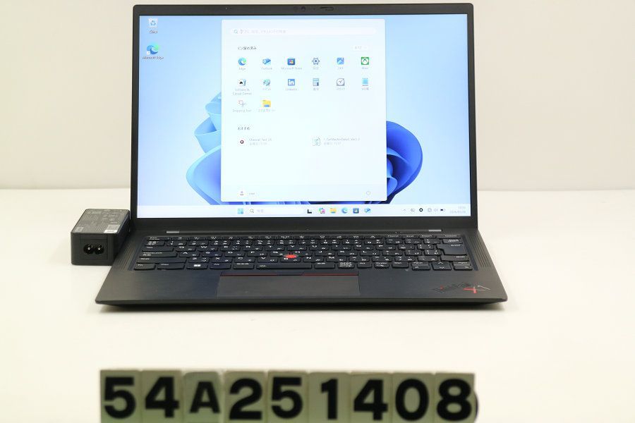 Lenovo ThinkPad X1 Carbon 9th Gen Core i5 1135G7 2.4GHz/8GB/256GB(SSD)/14W/WUXGA(1920x1200)/Win11 【54A251408】
