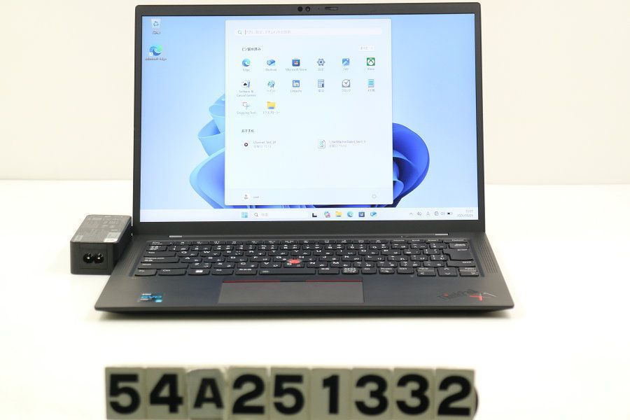 Lenovo ThinkPad X1 Carbon 9th Gen Core i5 1135G7 2.4GHz/8GB/256GB(SSD)/14W/WUXGA(1920x1200)/Win11 【54A251332】