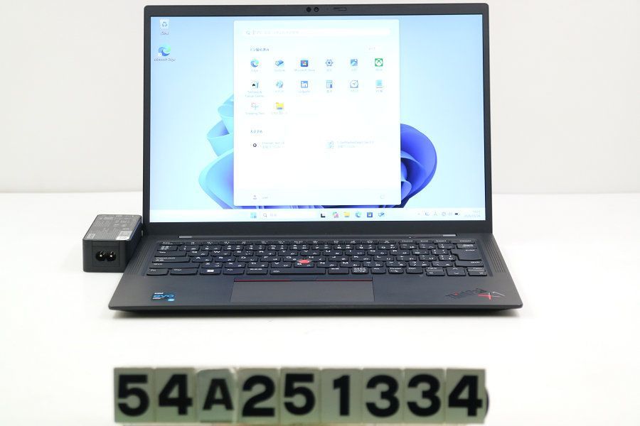Lenovo ThinkPad X1 Carbon 9th Gen Core i5 1135G7 2.4GHz/8GB/256GB(SSD)/14W/WUXGA(1920x1200)/Win11 【54A251334】