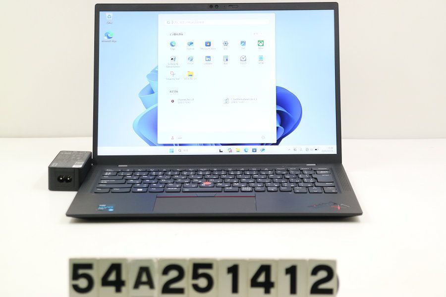 Lenovo ThinkPad X1 Carbon 9th Gen Core i5 1135G7 2.4GHz/8GB/256GB(SSD)/14W/WUXGA(1920x1200)/Win11 【54A251412】