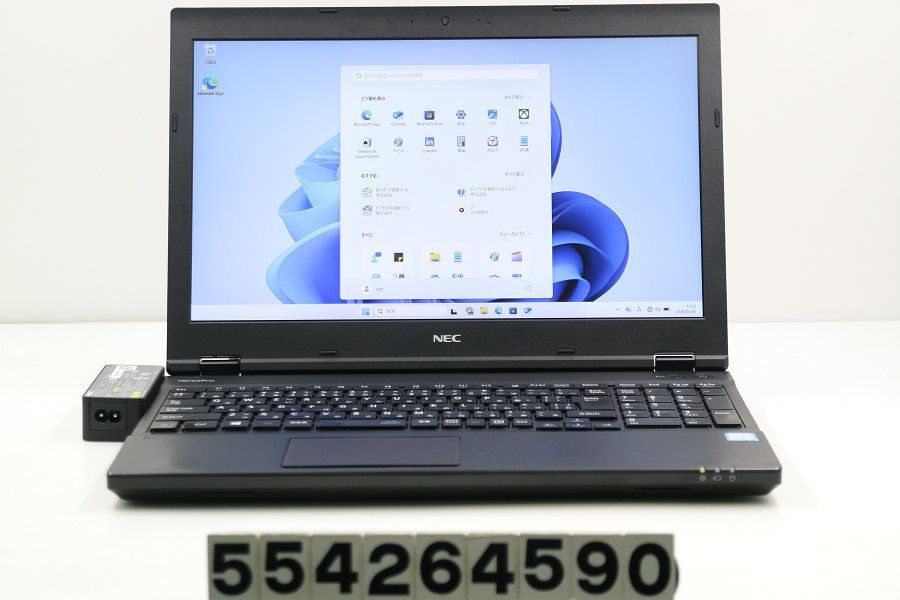 NEC PC-VKT16XZG4 Core i5 8250U 1.6GHz/8GB/256GB(SSD)/DVD/15.6W/FHD(1920x1080)/RS232C/Win11 【554264590】