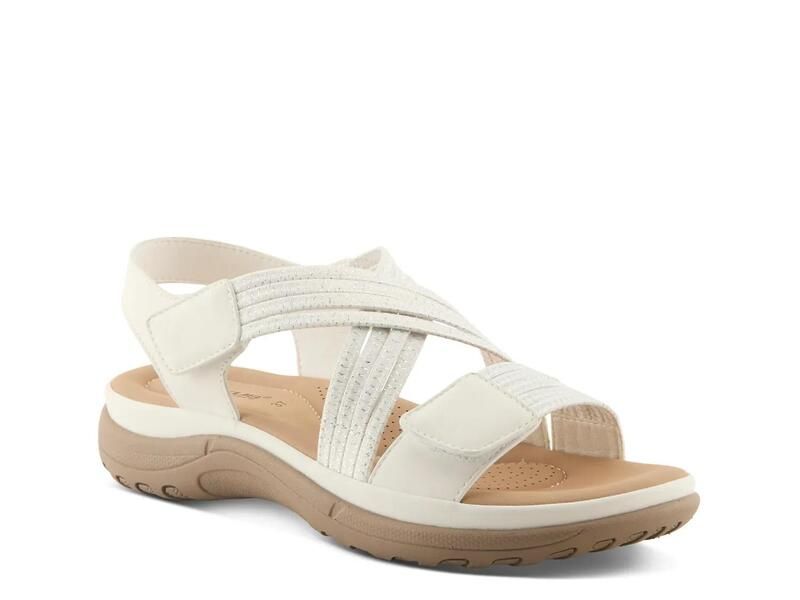 フレクサス レディース シューズ サンダル Flexus by Spring StepCrossbeam Wedge Sandal White ホワイト 18,352円
