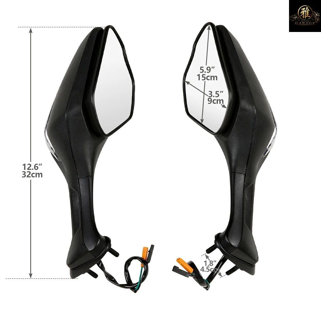 リアビューサイドミラー LEDターンシグナル ホンダ CBR1000RR 2017-2025 2024 2018 2017