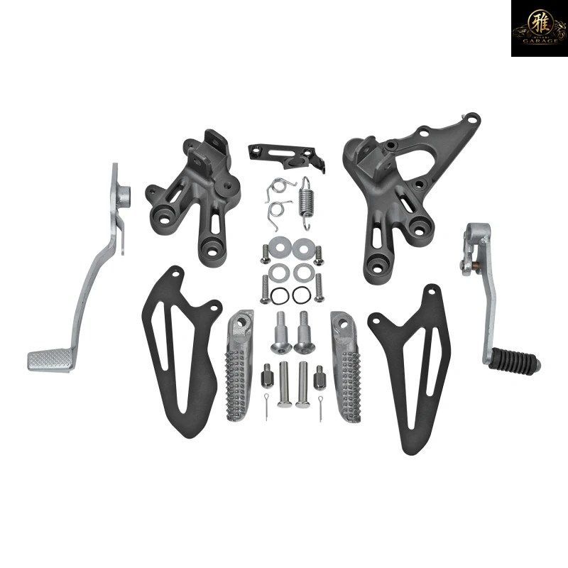 フロントドライバー用フットペグ/フットレスト/ペグブラケット ヤマハ YZF R7 YZFR7 2022 2023 2024