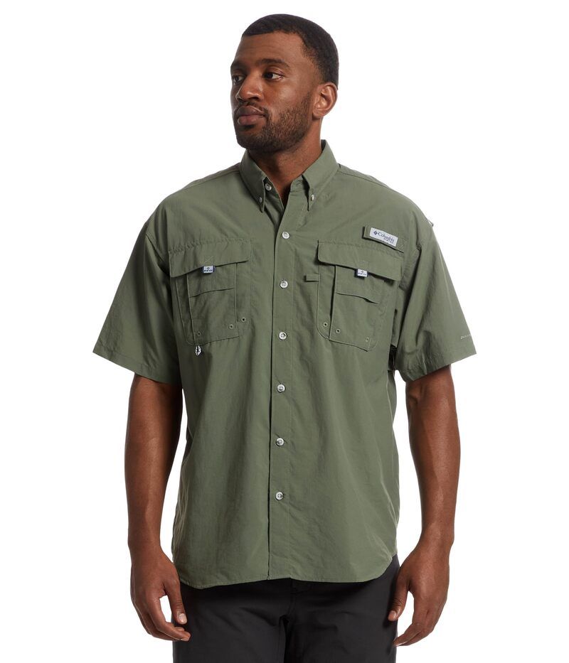 コロンビア メンズ トップス シャツ Columbia Bahama II Short Sleeve Shirt Cypress 1
