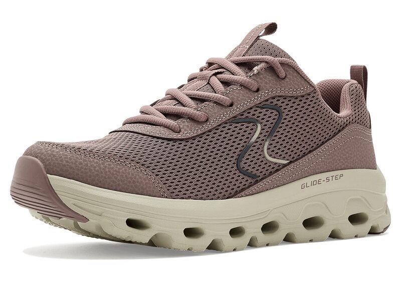 スケッチャーズ レディース シューズ スニーカー SKECHERS Glide Step Sole Dark Mauve
