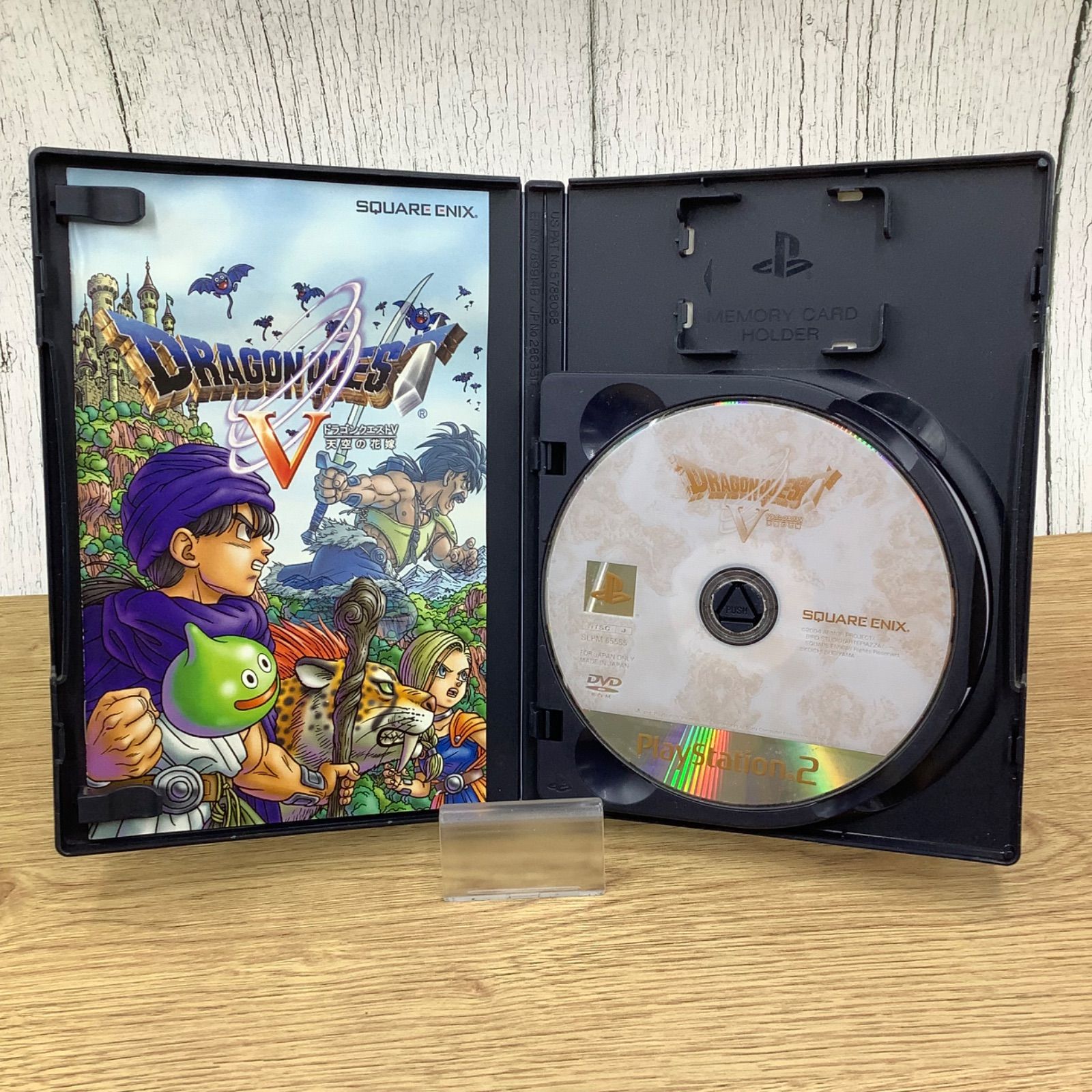 動作OK】PS2 ゲームソフト ドラゴンクエストV 天空の花嫁 PS2S45