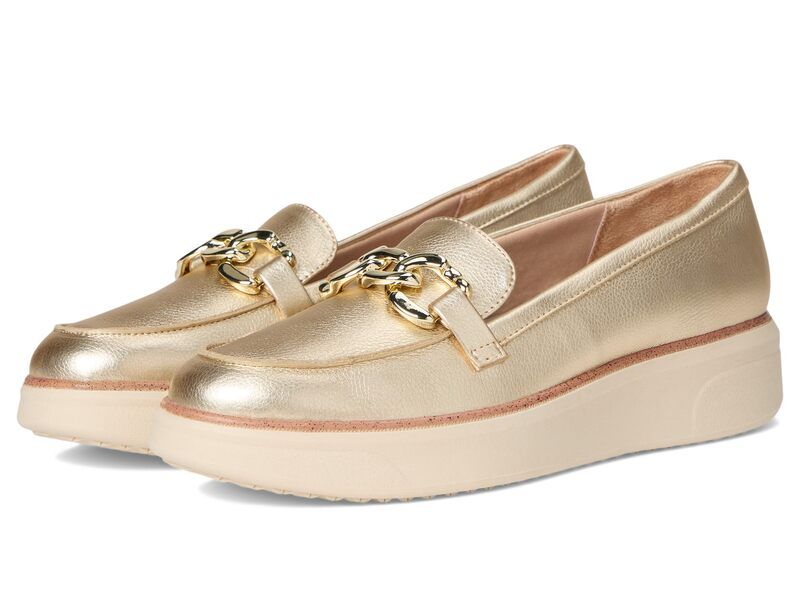 ライフストライド レディース シューズ スリッポン・ローファー チェルシー LifeStride ChelseaBit LoaferMoc Shoes Gold ゴールド