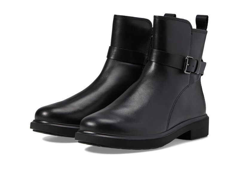 エコー レディース シューズ ブーツ・レインブーツ アンクル ECCO Amsterdam Buckle Ankle Boot Black ブラック