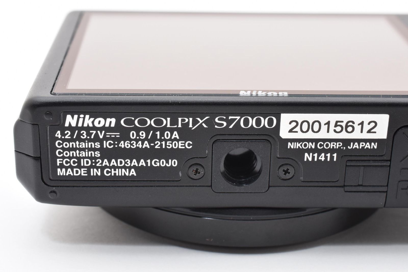 Nikon COOLPIX S7000【返品保証・24h以内発送】 Nikon ニコン COOLPIX S7000 ブラック /3251 動作OK 返金保証 - メルカリ