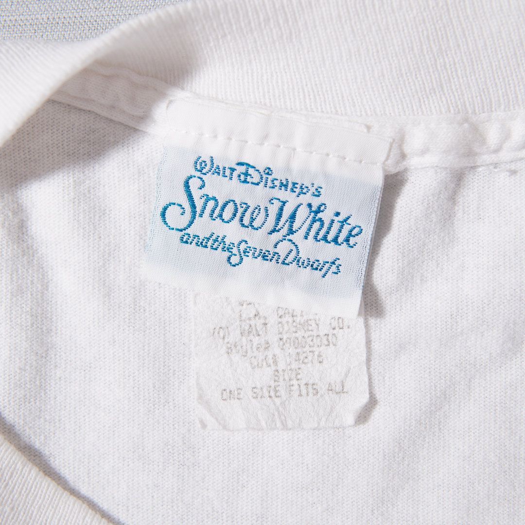 90s USA製 ディズニー Disney 白雪姫 Tシャツ XL 相当 表記フリー