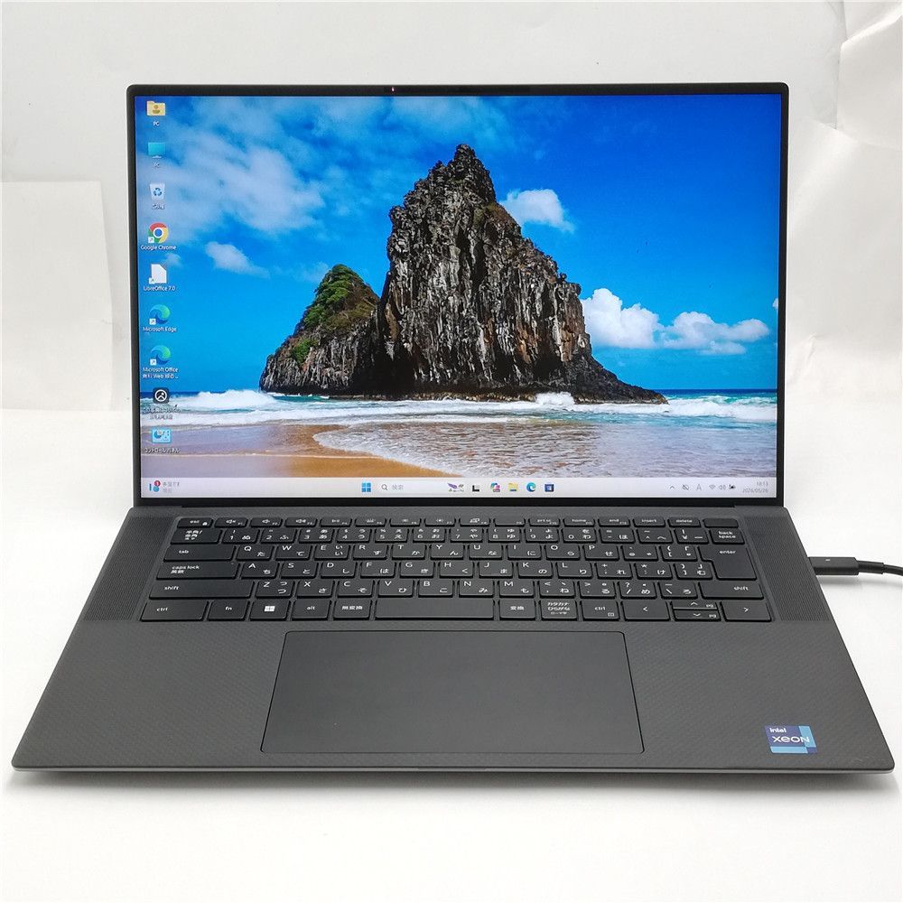 高性能 NVIDIA デル ノートパソコン 中古美品 DELL Precision 5560 Xeon W-11955M 32GB 1TB SSD 無線LAN Wi-Fi カメラ Windows11 Office済