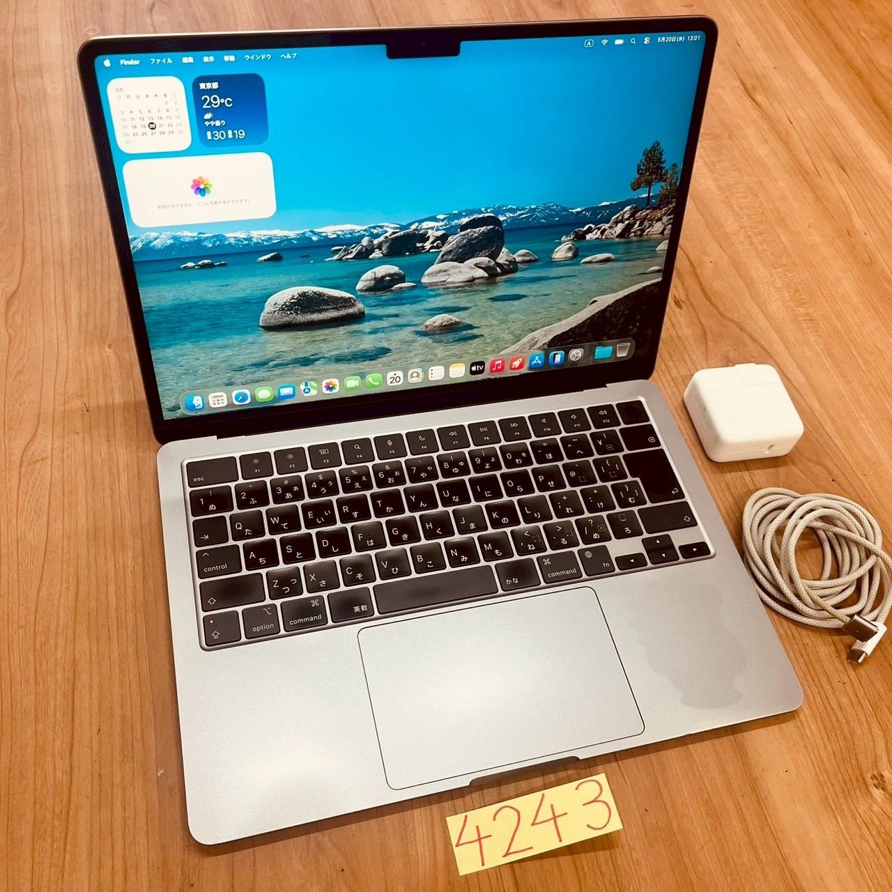 動作確認済】MacBook Air M2 16GB 256GB - メルカリ