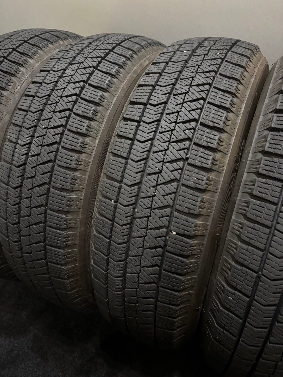 ★165/60R15 BRIDGESTONE/VRX2 20年製 スタッドレス 4本 ブリヂストン ブリザック ハスラー ソリオ デリカD:2 (4-M314)