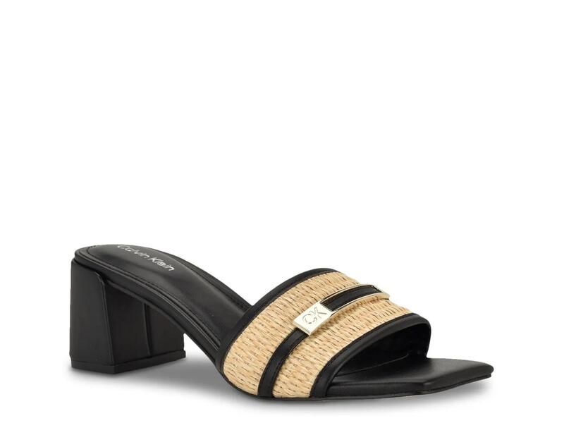 カルバンクライン レディース シューズ サンダル Calvin KleinPaloma Sandalight NaturalBlack ブラック