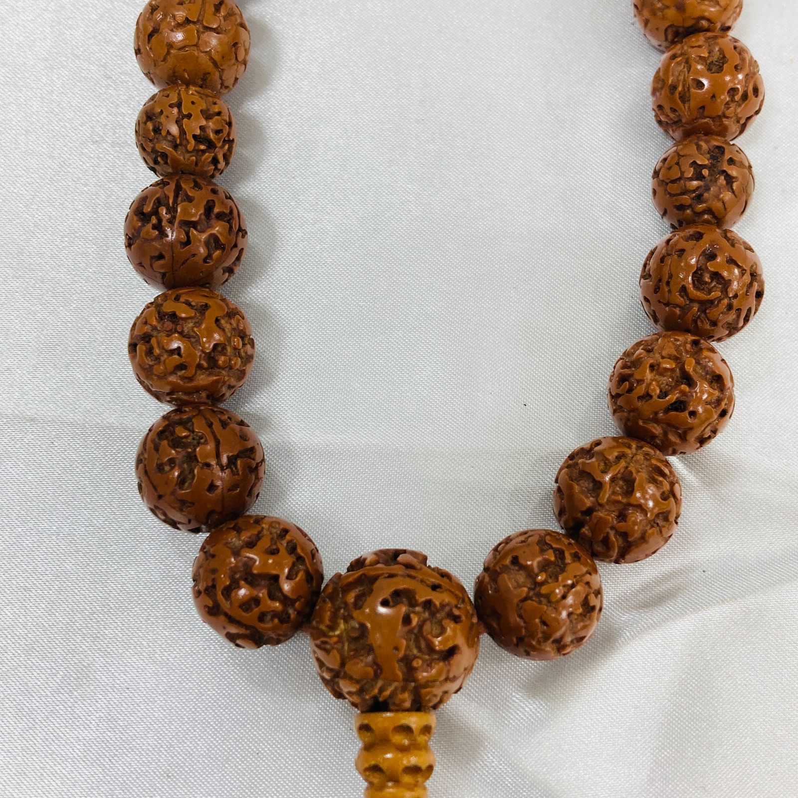 A【中古品】羅漢彫り 男性用念珠 数珠 仏教 メンズ - メルカリ