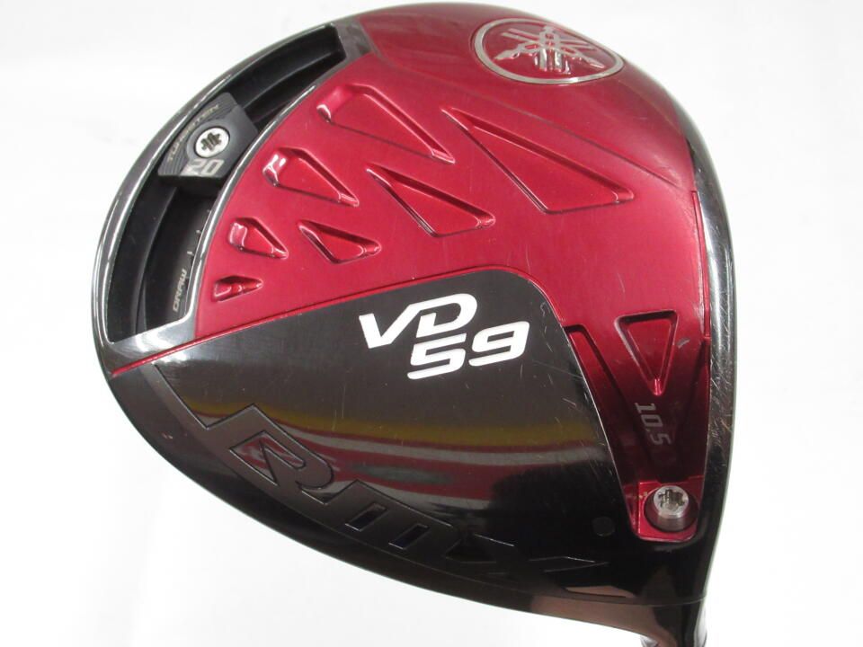 【中古美品・定価8.6万】ヤマハ RMX VD59 ドライバー 9.5° SR ヤマハ RMX VD59 10.5度 Diamana YR50 SRフレックス ドライバー 中古