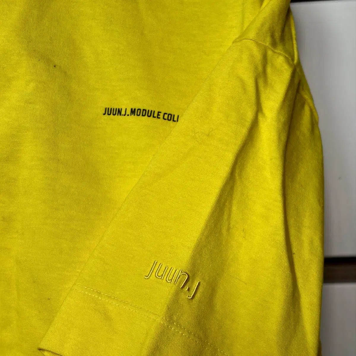 Juun.J ジュンジェイ イェロー 半袖 Tシャツ