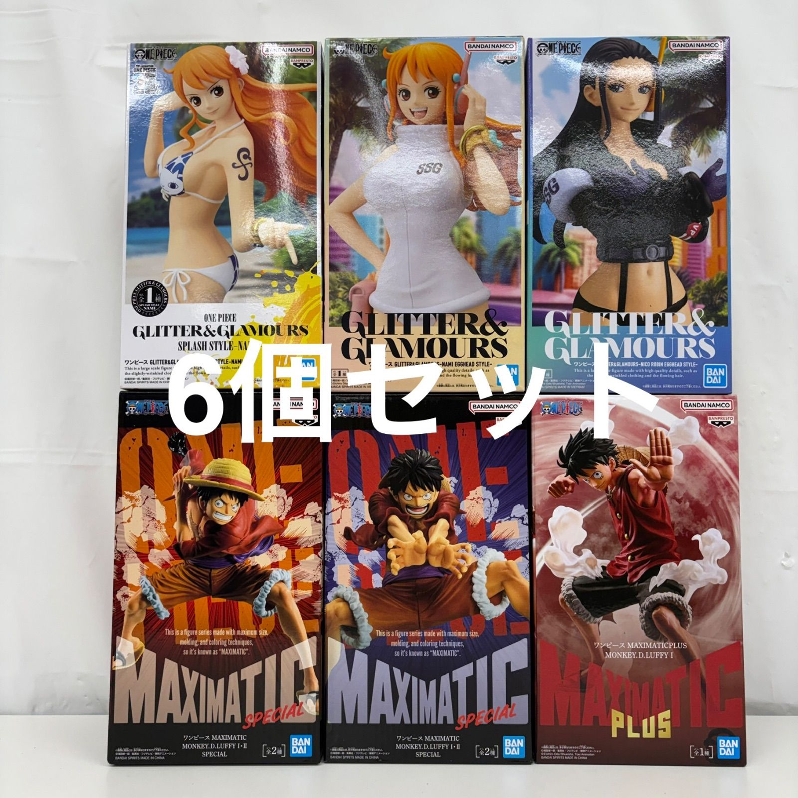 未開封 ワンピース フィギュア 6個セット LF5B34 f099 - メルカリ