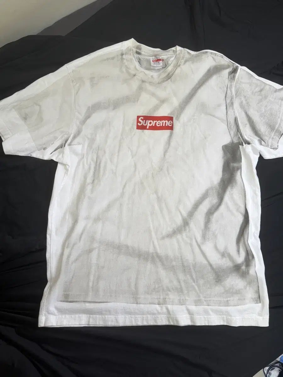 Supreme x MM6 Maison Margiela ボックスロゴ Tシャツ 白 - 24SS