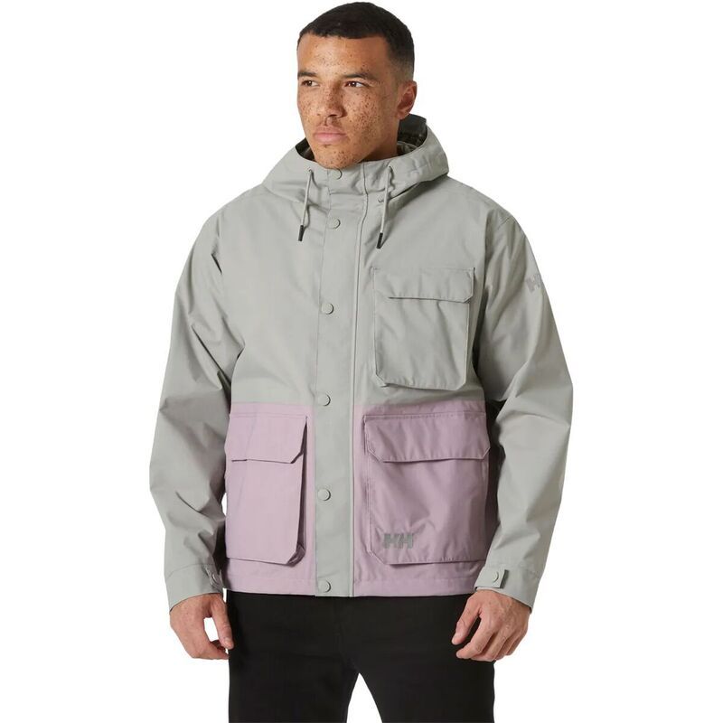 ヘリーハンセン メンズ アウター ジャケット・ブルゾン キャップ ケープ Helly Hansen Escape Utility Rain Jacket Mens Terrazzo