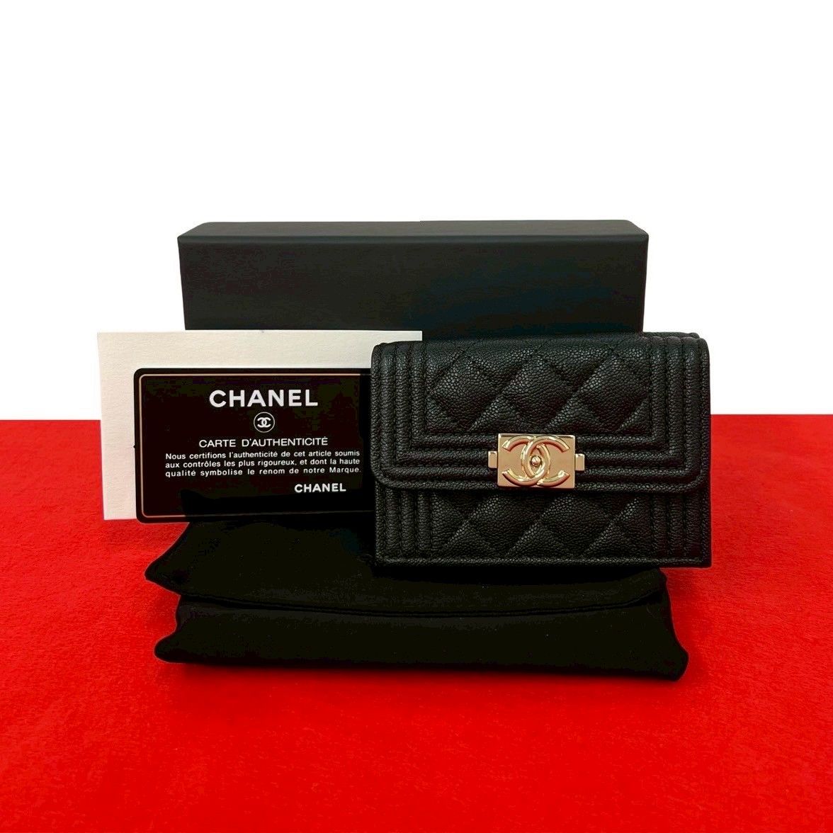 未使用保管品 カード シール有 30番台 CHANEL シャネル ボーイシャネル