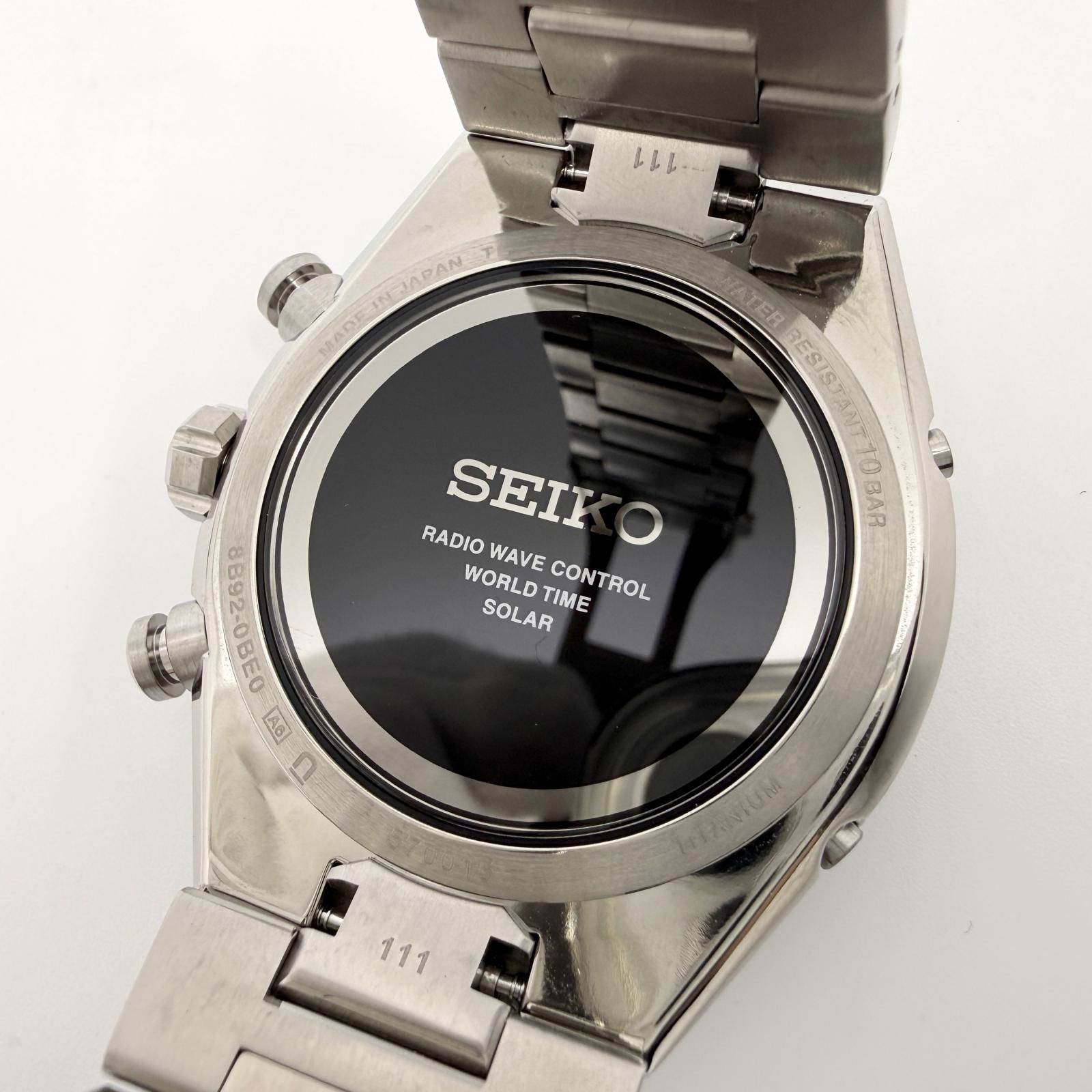 SEIKO セイコー ASTRON アストロン 8B92-0BE0 SBXY097 ブラック