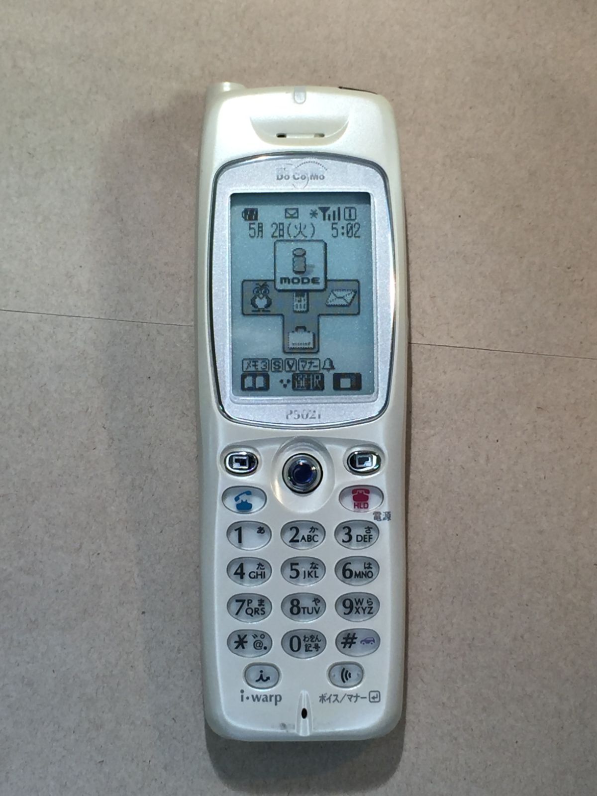 モックアップ NTT DoCoMo P502i M604
