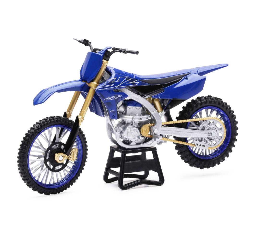 NewRay Toys (ニューレイ) Toys オートバイ 1:12スケール ヤマハ YZ450F ダートバイク 58313 マルチカラー