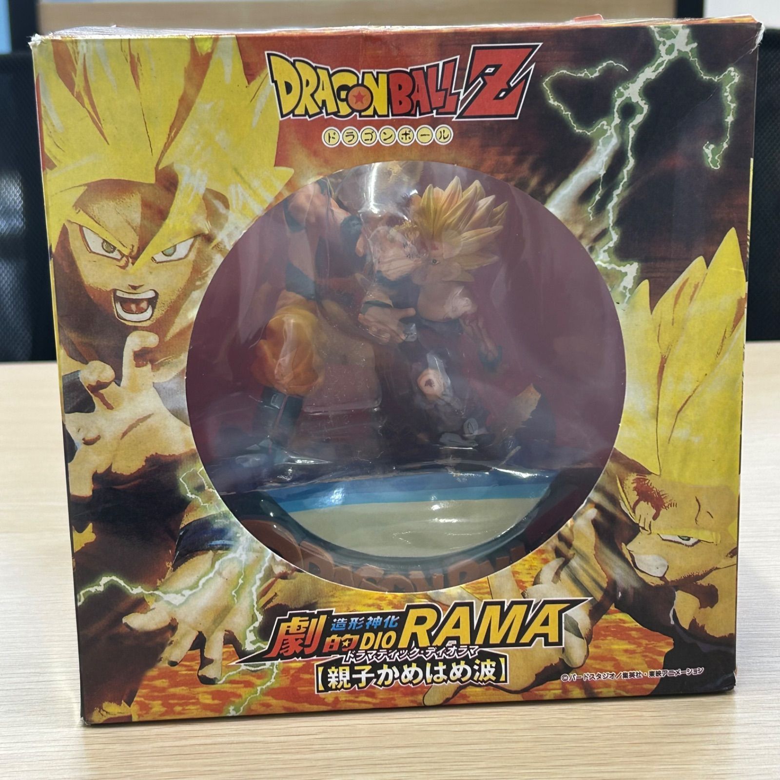 参考品 ドラゴンボール 親子かめはめ波 孫悟空 孫悟飯 海外 フィギュア