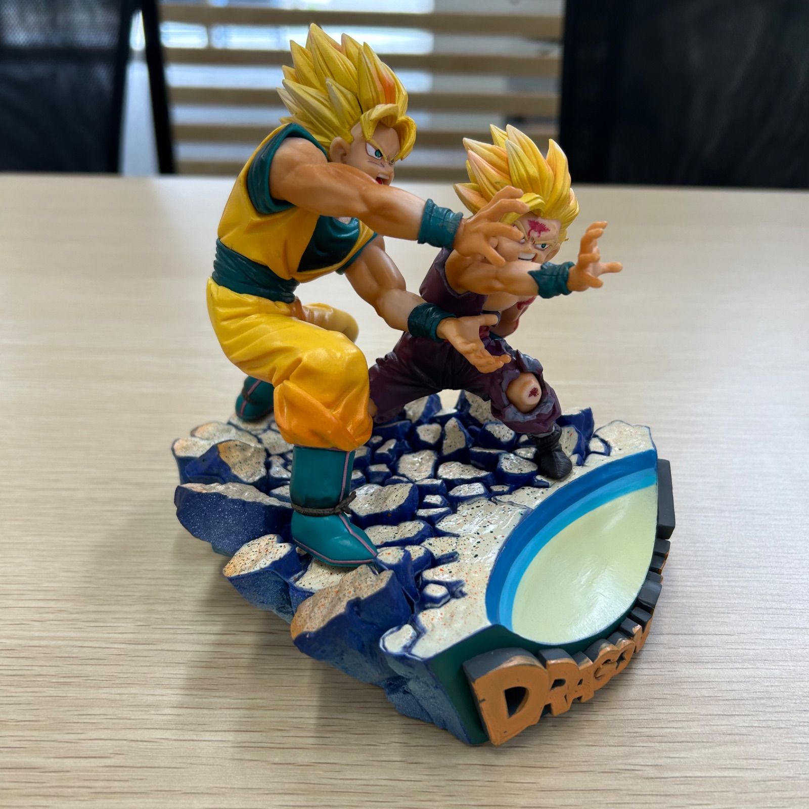 ドラゴンボール　フィギュア　プルーヴィー　親子かめはめ波　孫悟空　孫悟飯　正規品 参考品 ドラゴンボール 親子かめはめ波 孫悟空 孫悟飯 海外 フィギュア