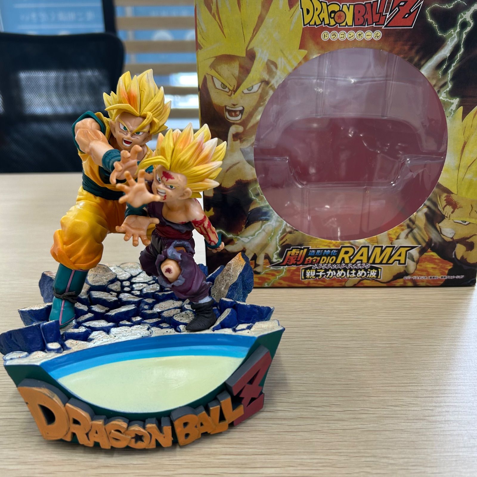 ドラゴンボール　親子かめはめ波　ガレージキット　フィギュア　海外スタジオ正規品 参考品 ドラゴンボール 親子かめはめ波 孫悟空 孫悟飯 海外 フィギュア